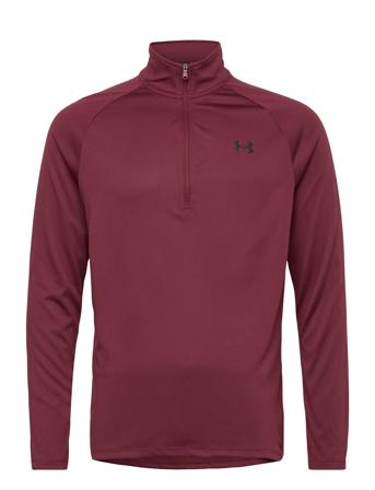 Ua Tech 2.0 1/2 Zip Sweat-shirts & Hoodies Fleeces & Midlayers Rød Under Armour*Betinget Tilbud
