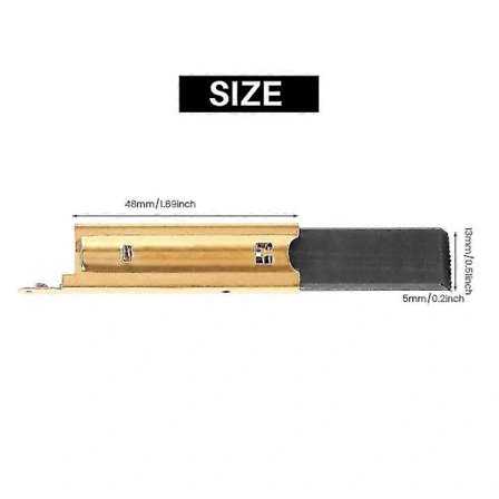 【PP】4 stk/sett Vaskemaskin Motor Kullinnsatser Børster L94mf7 For