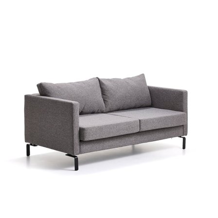 Sofa HARMONY, 2,5-personers, stof GAVA, taupe