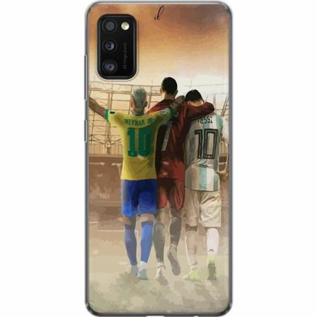 Samsung Galaxy A41 Genomskinligt Skal Messi