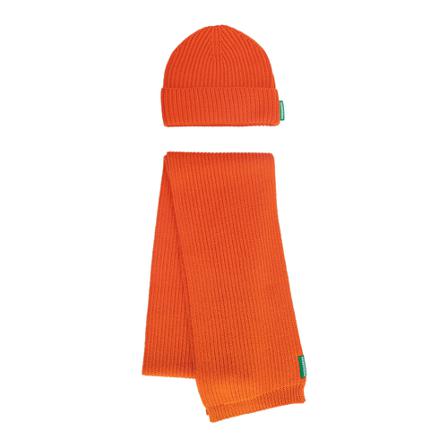 Dsquared2 Beanies , Oranje , Heren , Maat: ONE Size Hoeden
