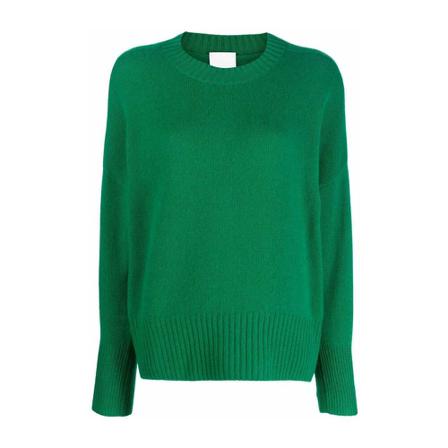 Allude, RD Sweater Groen, Dames, Maat:L
