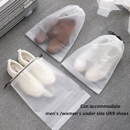 10 stk. Skoposer Oppbevaringsposer Multifunksjonell Vanntett Kosmetikkveske Undertøyspose