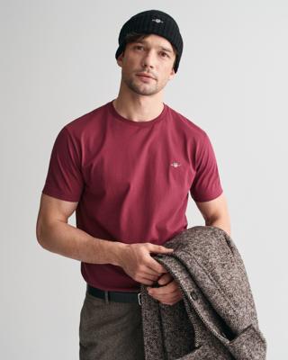 GANT - Klassisk t-skjorte i regular-fit - Herre - M