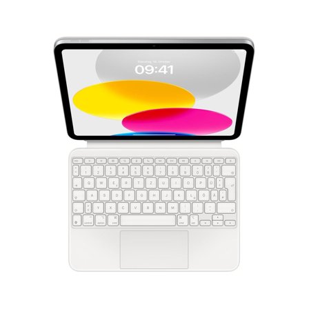 Apple Magic Keyboard Folio - tastatur og folioveske - med styrepute - QWERTZ - Tysk Inn-enhet