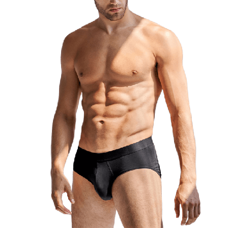 Bread & Boxers 3-Pack Brief Kalsonger Herr Svart XL