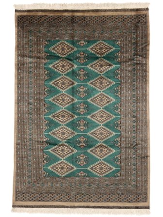 Orientalischer Pakistan Buchara 3Ply Teppich 168X255 Braun/Schwarz Wolle, Pakistan