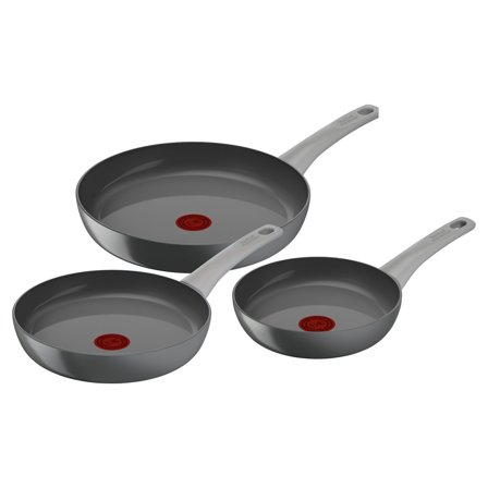 Tefal Renew ON stekepannesett 20, 24 & 28 cm, 3 deler' - 'Grå