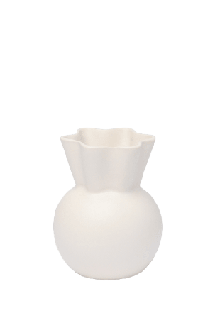 Spring Copenhagen Vas Eva Stoer Nielsen 14 cm Krukor & vaser Vit