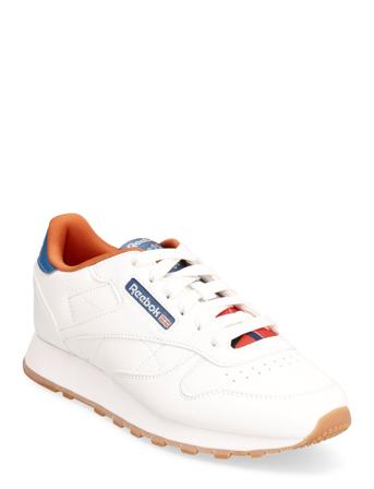 Classic Leather Shoes Lave Sneakers Hvit Reebok Classics*Betinget Tilbud