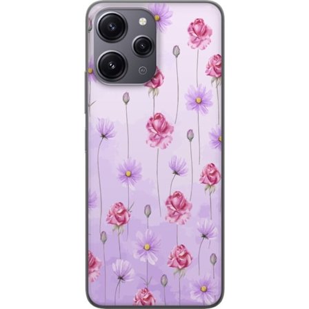 Kompatibel Mobilcover til Xiaomi Redmi 12 Petal Reverie Lilac Mist