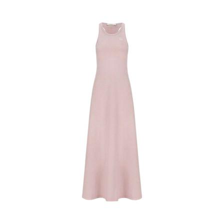 Golden Goose, Sleeveless Maxi Dress Różowy, Kobieta, Rozmiar: M