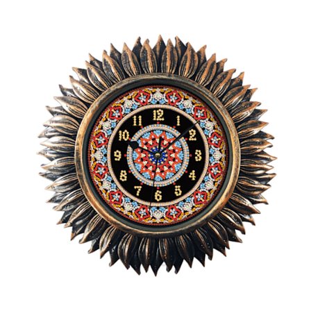 Diamantmålning klocka, diy väggklocka diamant applikation klocka, vardagsrum