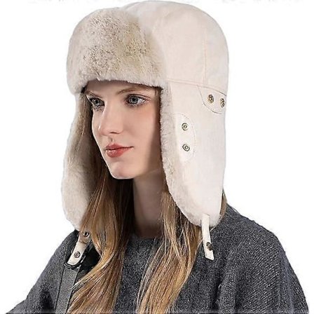 Vinter Trapper Hatte til Kvinder og Mænd med Øreklapper Ushanka Aviator Trooper Jagthat Udendørs Ski Sne Vindtæt Hue