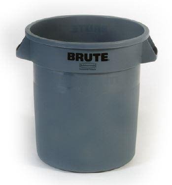 Rubbermaid Brute Tønne grå 37,9 l, Lager & miljø