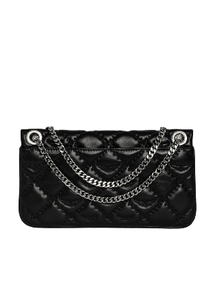 Zadig & Voltaire ROCK II QUILTED MONOGRAM Handväskor Dam Svart ONESIZE