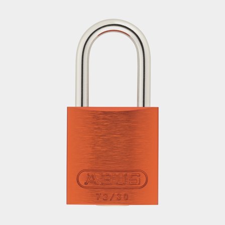 Vorhängeschloss ABUS 72/30, Ø4.5 mm, orange - Boot