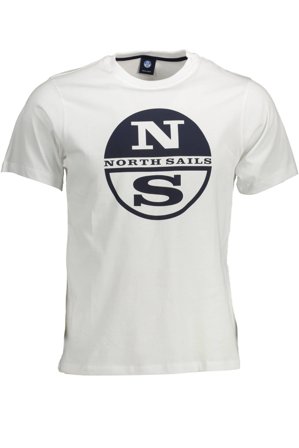 North Sails T-shirt Maniche Corte Uomo Bianco
