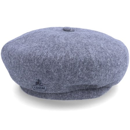 Kangol - Grigio beret Cappello - Wool Jax Flannel Beret @ Hatstore