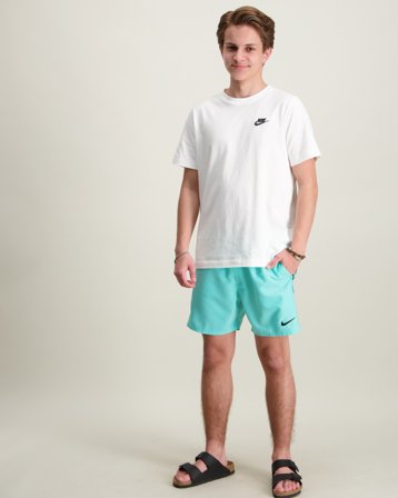 Nike Nike Breaker Logo Tape 4" Volley Short Kremfarget Badetøy/Badekåper Gutt - Kids Brand Store