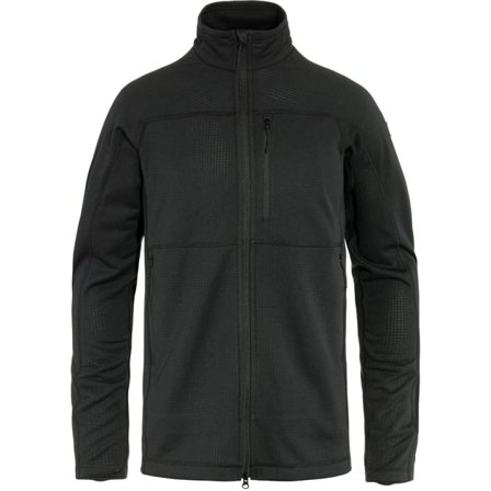 Fjällräven Abisko Lite Fleece Jacket XXL - male - Black - Fleece