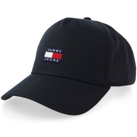 Tommy Hilfiger - Svart trucker Keps - Tjm Heritage Cap Black Trucker @ Hatstore