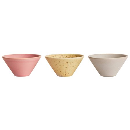 Oyoy living design Yuka skål 3-pack, rose