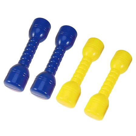 Barnens Plast Hantlar Hem Gym Träning Skivstång Barn Träning Fitness Sport Leksak För Hemanvändning