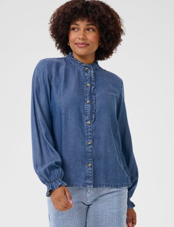 Cream Crmolly Shirt - Blue - 36