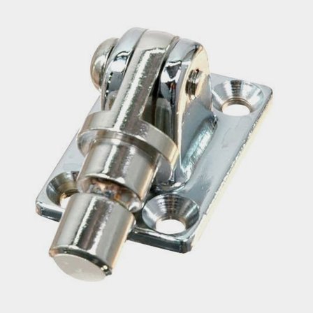 Kapellbeslag RF botten 4 skruvar, 55x24 mm