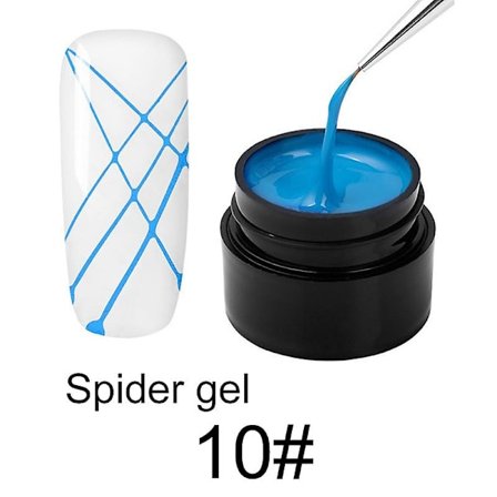 3D-maling edderkopp negler gel kreativ ledningstrekk neglelakk neglekunst for manikyr