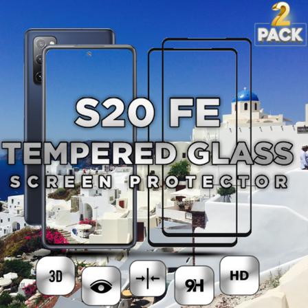 2-pack Samsung S20 Fe - Härdat Glass 9h - Super Kvalitet 3d