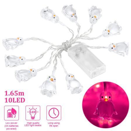 Penguin Animal Shape String Lights10-led 1,65m Atmosfär