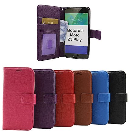 New Standcase Wallet Motorola Moto Z3 Play