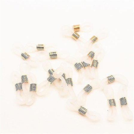 40 stk. Justerbar Brillelås Gummi Brille Link Halskæde Starlight