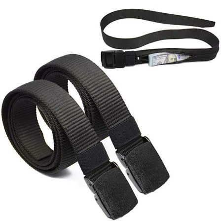 Belte med skjult lomme - 2-pakning 23