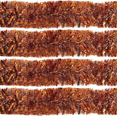 Kopparapelsin Mousserande Halloween/Julgransglitter 8 Meter