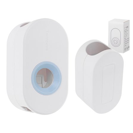 Automatisk tandpasta dispenser med squeezer