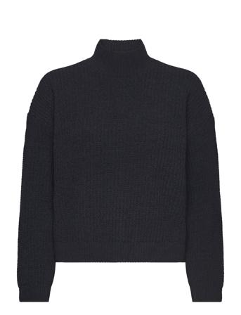 Vmkaia Ls Highneck Pullover Bf Vero Moda Black