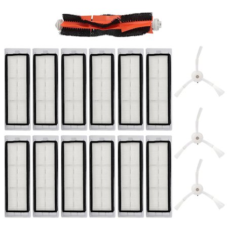 Roborock dammsugarers reservdelar: sidoborstar, rullborste, filter - köp nu Db