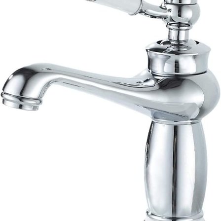 Kylpyhuoneen allashanalle, yksivipuinen kylpyhuonehana kromi, pesualtaalle tai