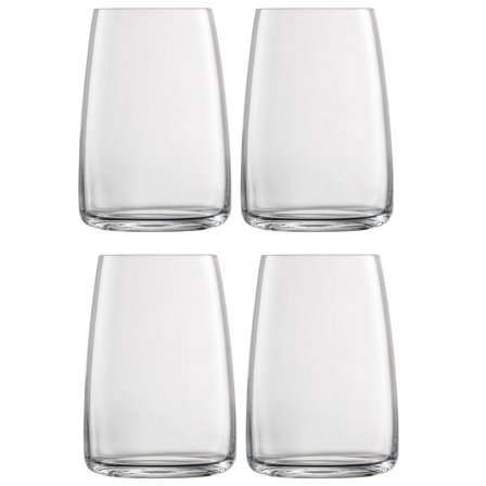 Zwiesel Vivid Senses vannglass 50 cl, 4-pakning' - 'Klar