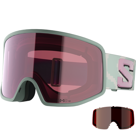 Salomon - masque Sentry Pro Sigma +1lens - Iceberg Green - NS