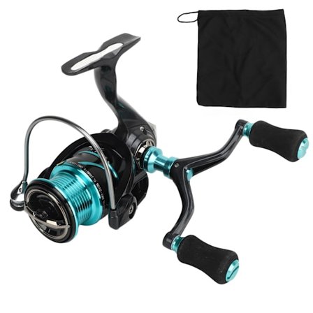 DH2500 Letvægts Kompakt Hjul i Metal til Spinnefiskeri Saltvand Ferskvand Fiskehjul Lav Spole Diagonal Munding Dobbelte Arme