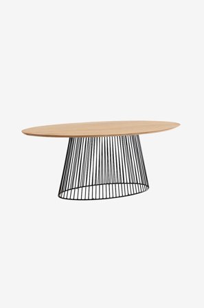 Kave Home - Bord Leska 200 x 110 cm - Flerfarvet - Spiseborde - Fra Homeroom