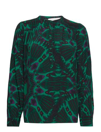 Blouse Calysta Blus Långärmad Multi/mönstrad Ba&sh