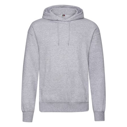 Fruit of the Loom Mens Classic Heather Hoodie M Heather Grey