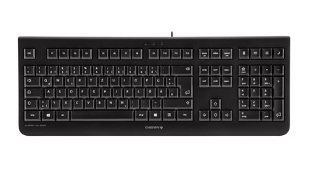 Cherry DC 2000 - tastatur- og mussett - Pan Nordic - svart Inn-enhet