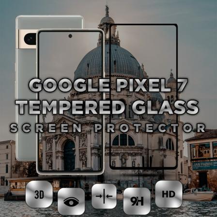 Google Pixel 7 - Härdat Glas 9h - Super Kvalitet 3d Skärmskydd