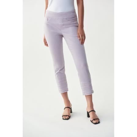 Joseph Ribkoff jeans broek stretch met strass , Paars , Dames , Maat: S